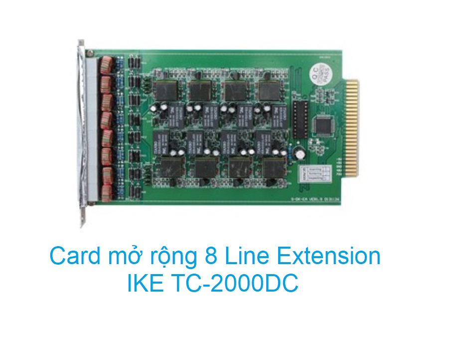 Card mở rộng 8-Line Analog IKE TC-2000DC-8(EXT)